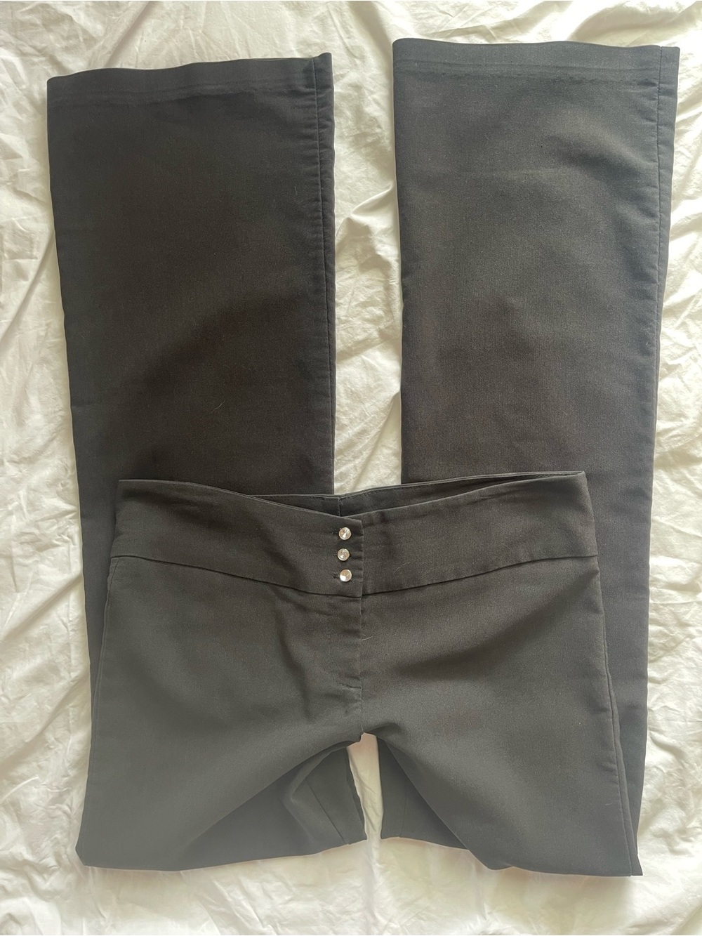 Black Women's Stretch Bootcut trousers